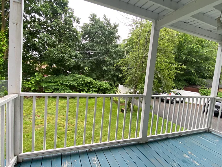 Rear porch