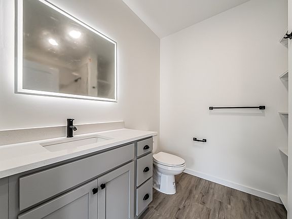 Typical Townhome bathroom finishes