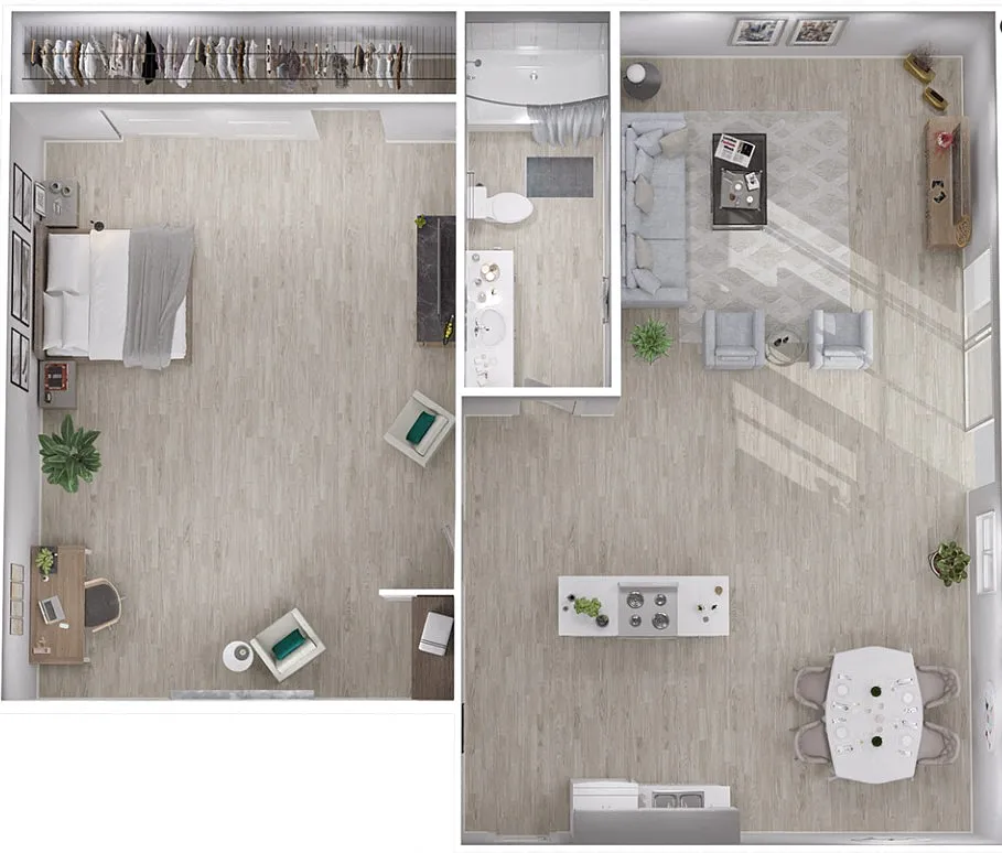 Floor plan 650