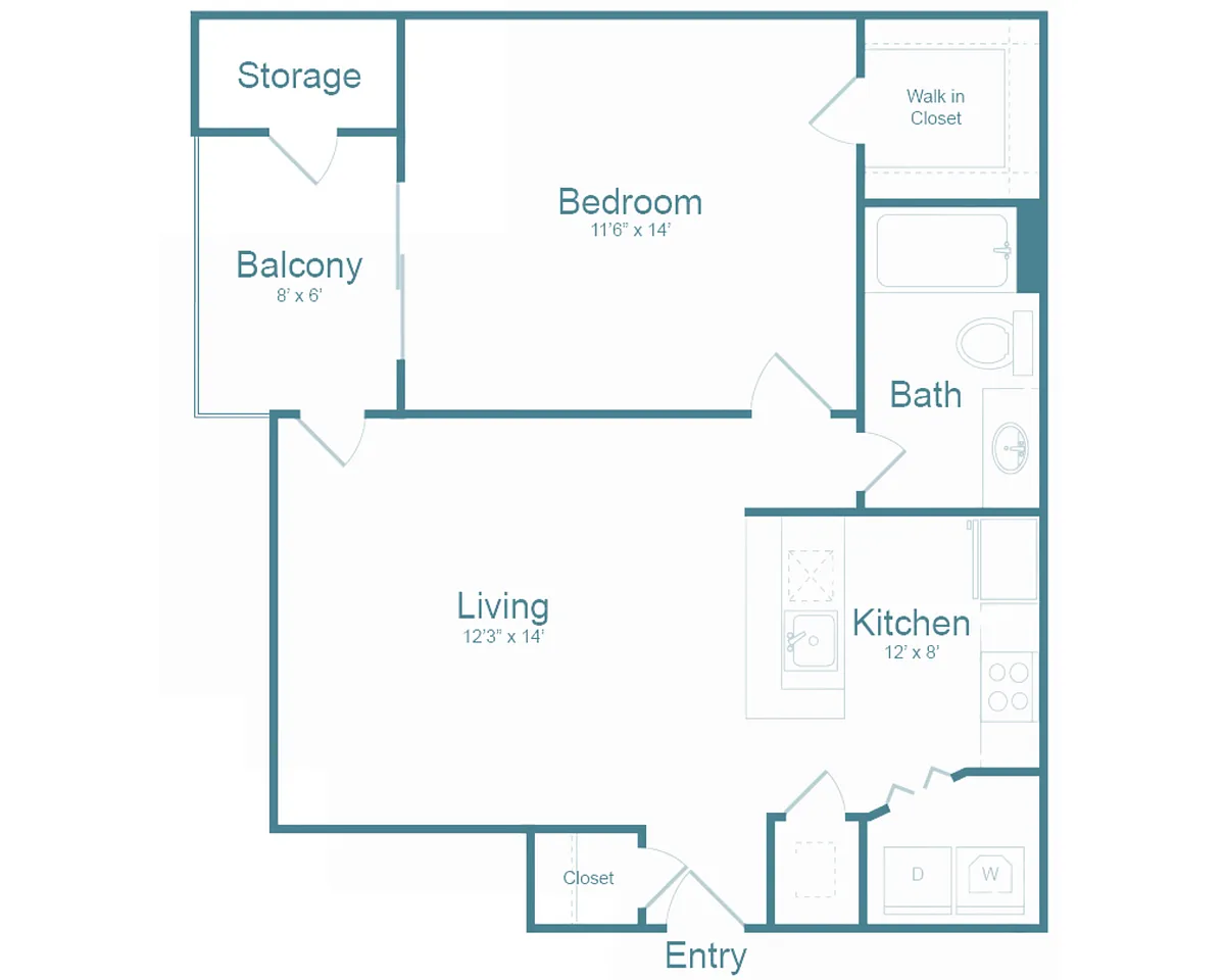 Floor plan McDonogh
