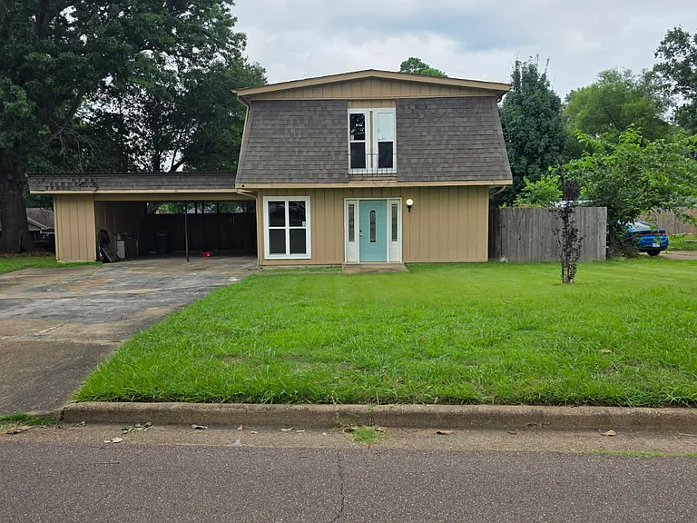 Front of house.