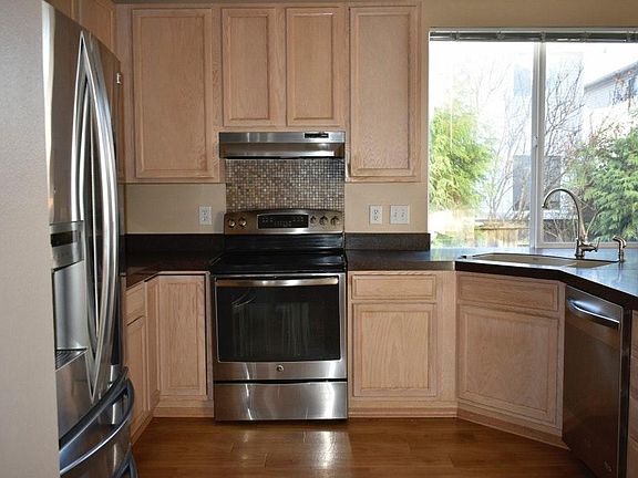 kitchen with stainless steel appliances