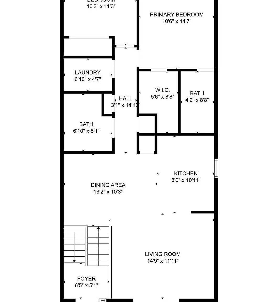 2 bed, 2.0 bath, 1128 sqft, $1,375 — Photo 3