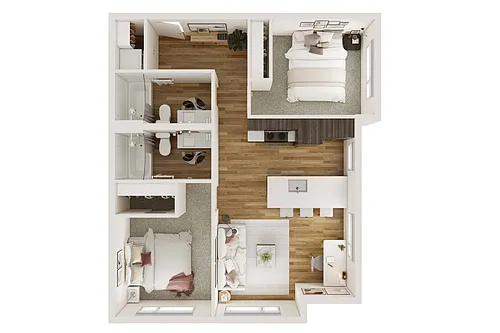 Floor plan Anderson
