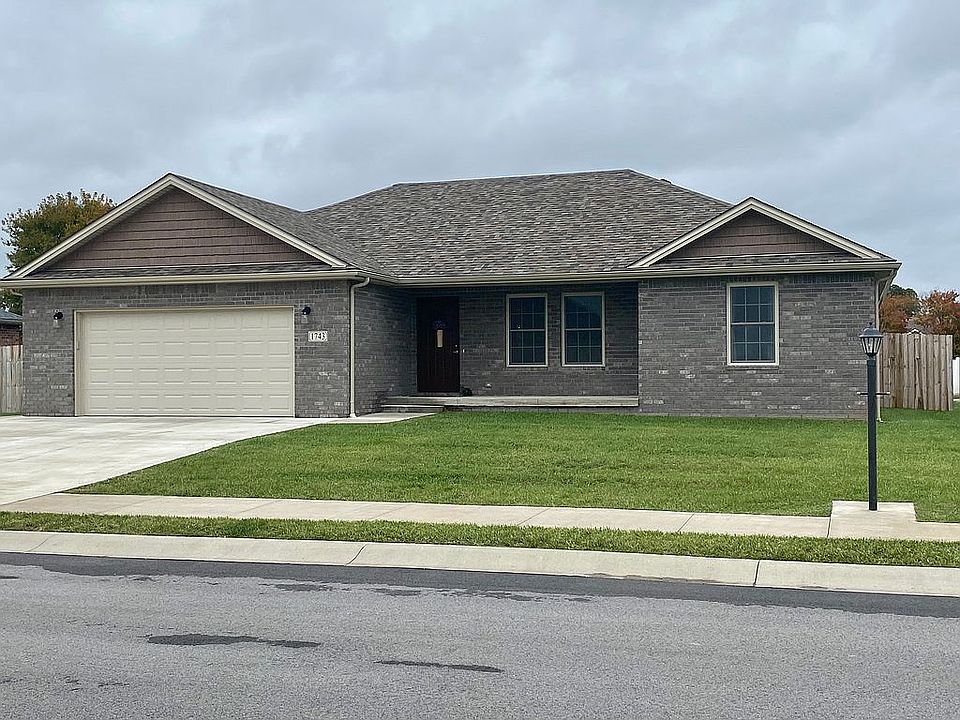 All brick with privacy fence