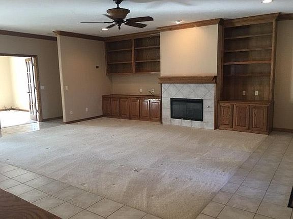 Living Room with Built Ins