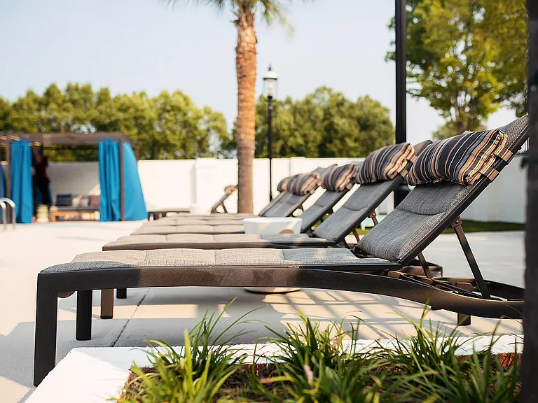 Haven at Birkdale Village Poolside Seating