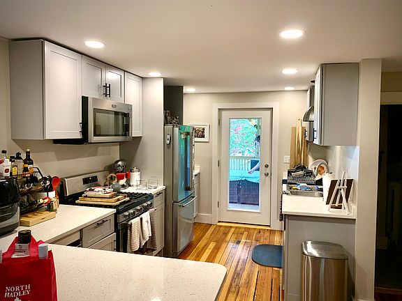 Kitchen and door to patio