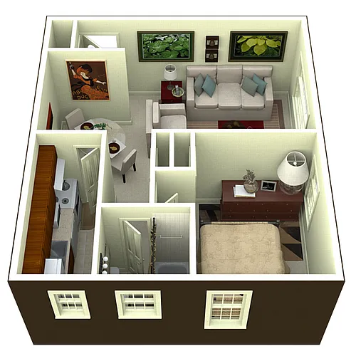 Floor plan The Harriette