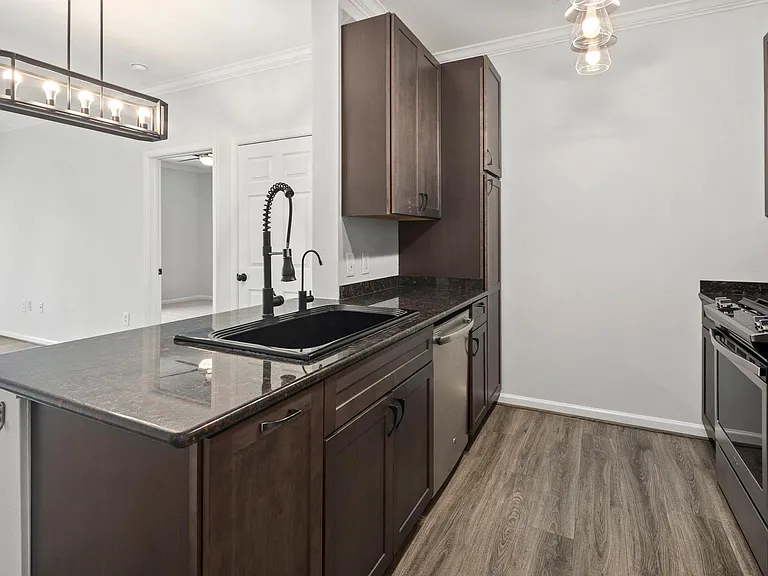 Kitchen sink, water filtration system with separate faucet