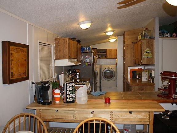 kitchen from dining area