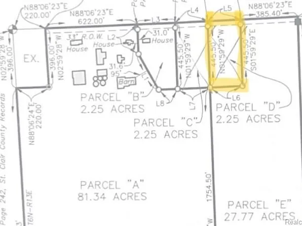 0 Almont Rd Parcel D, Allenton, MI 48002