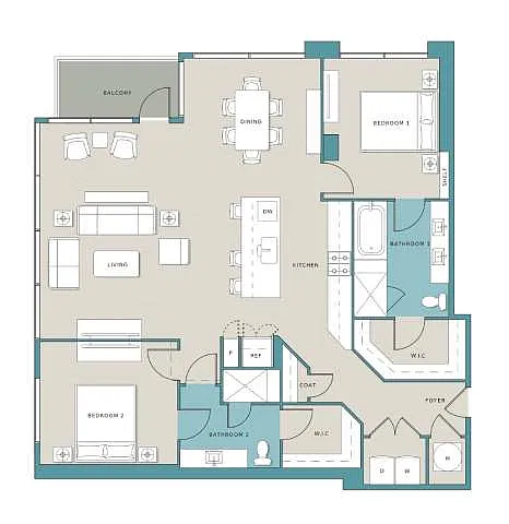 Floor plan B13