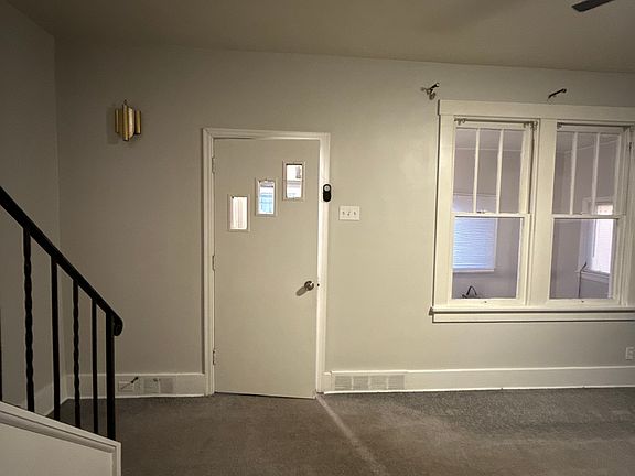 Front door entry to living room