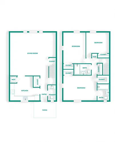 Floor plan CTH2-Townhome