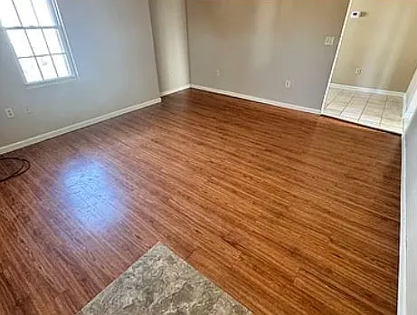Living room from the front door