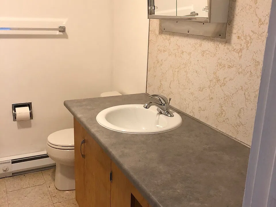 Bathroom, replacing flooring
