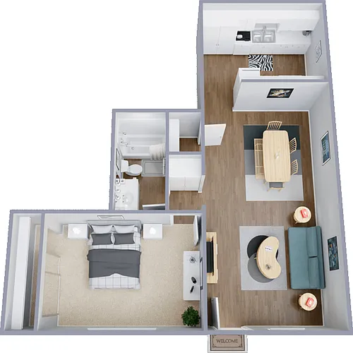 Floor plan Plan B
