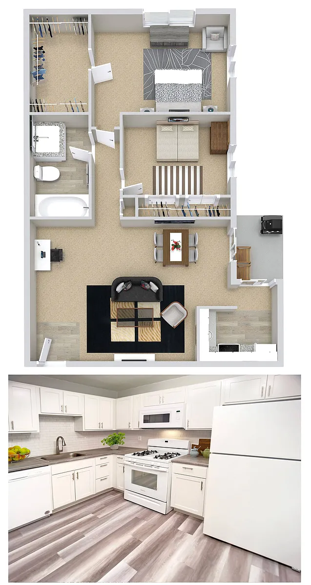 Floor plan The Evergreen - Premium Upgrade