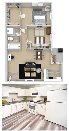 Floor plan The Evergreen - Premium Upgrade