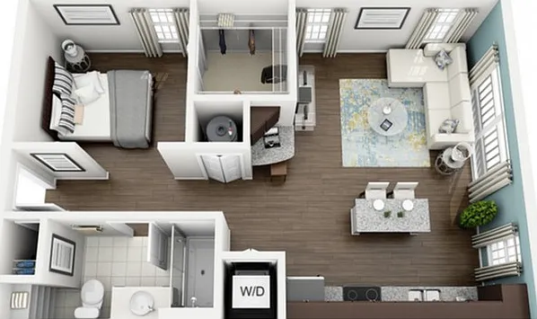 Aspire Floor Plan - 
Take a Self Guided Tour Today! Aspire Floor Plan - 
Take a Self Guided Tour Today!