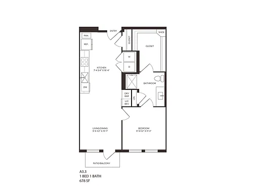 Floor plan A33