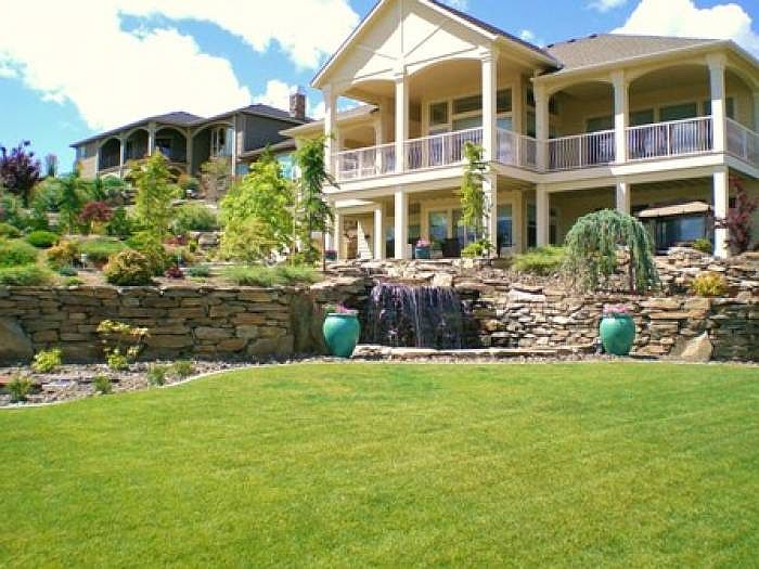 Looking at Back of Home