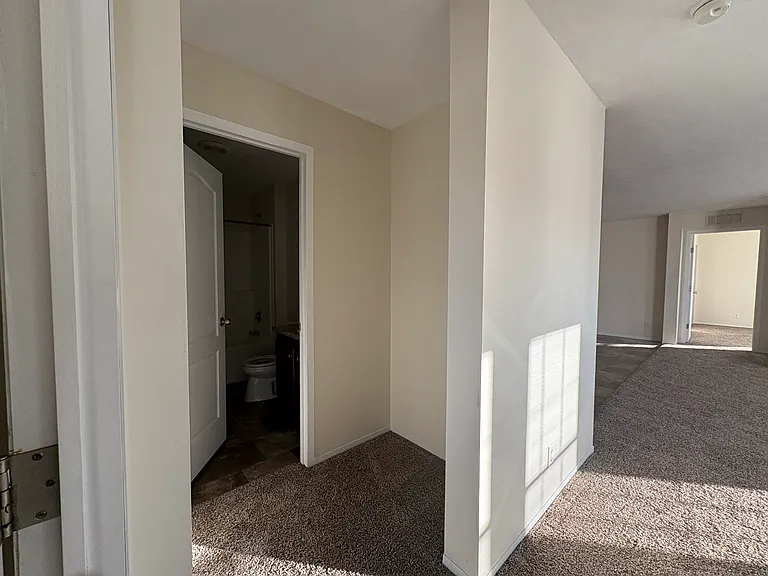 foyer by main bathroom