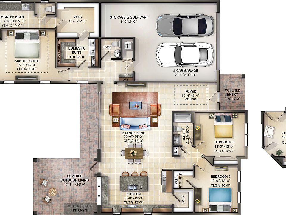 Naples Plan, Twin Lakes, Saint Cloud, FL 34772 Zillow