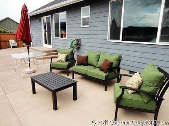 Large Concrete Patio