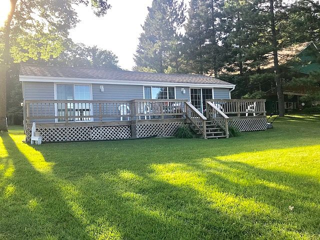 Lakeside view of cabin! 