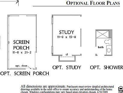 Floor Plan Options