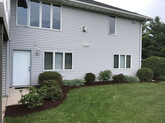 Exposed lower level walkout