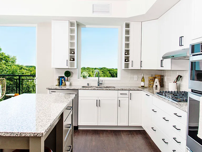 Two-Bedroom Apartment Kitchen