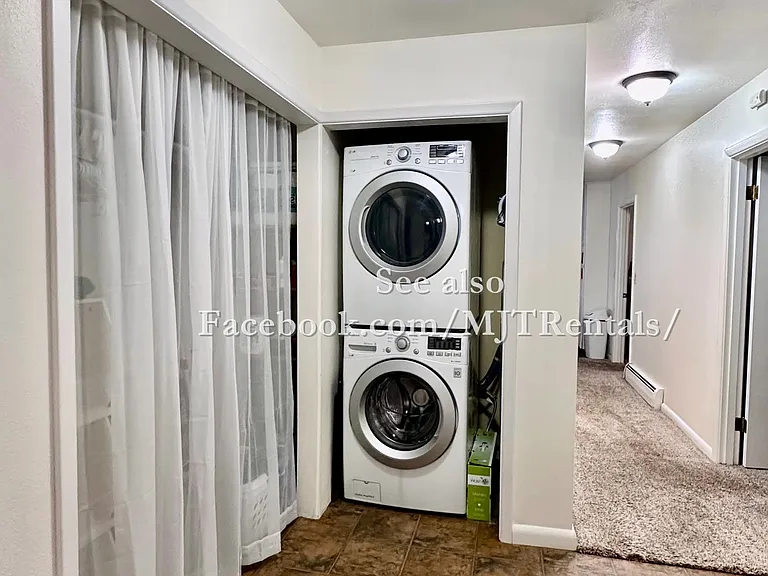 Laundry and Closet area