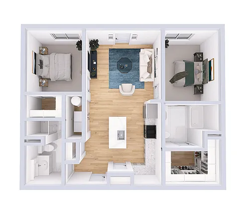 Floor plan The Mill