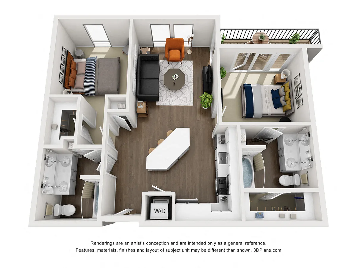 Floor plan B2