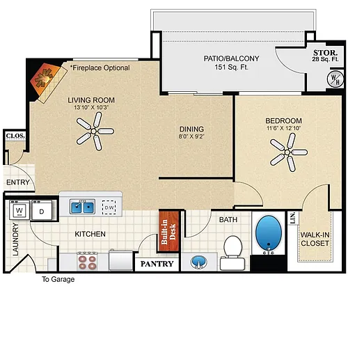 Floor plan The Retreat