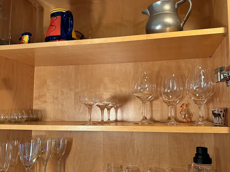 bar ware and bar glasses, pitchers