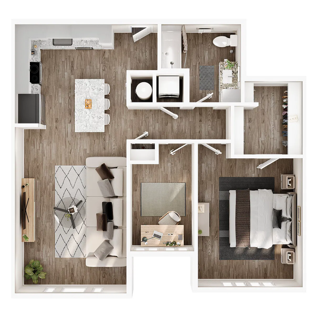 Floor plan Tesla II