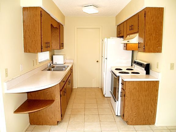 Kitchen with Wood Cabinets