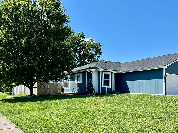 Large corner lot.