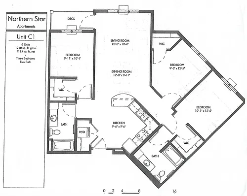Floor plan 3 Bedroom