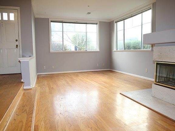 Living Room. Fireplace separates LV from DR