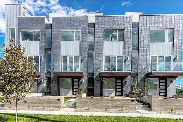 This is the street view of the townhomes. Your home is near the end with side access.