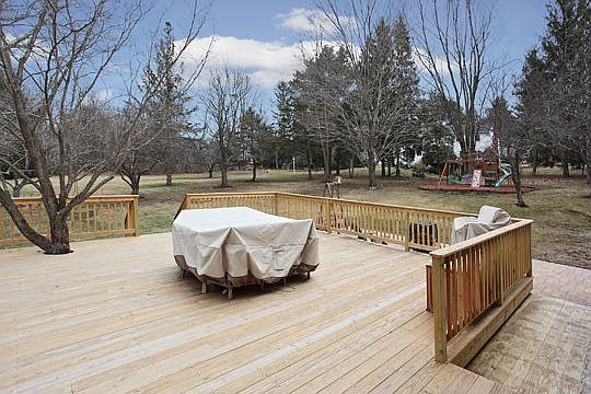 New deck and patio
