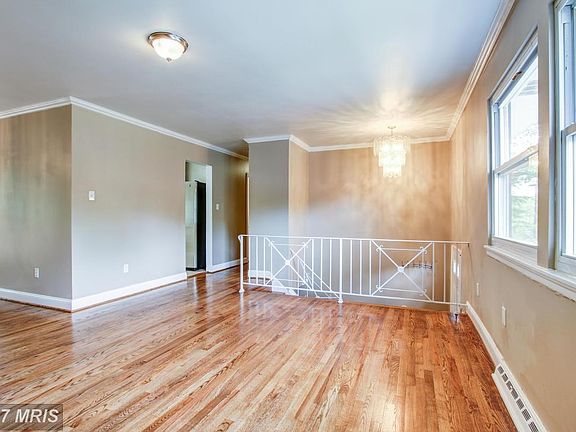 Living room, looking back toward entryway