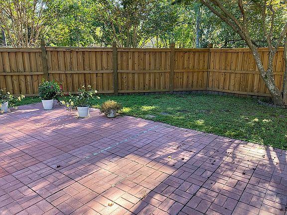 large patio