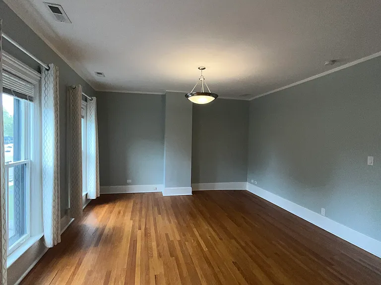 bedroom/living area 
w/large closet