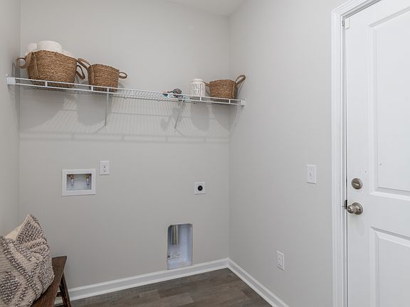 Convenient laundry room
